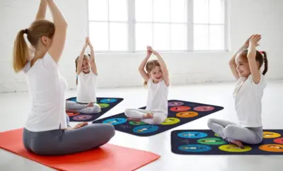 Blødt Yoga tæppe til børn