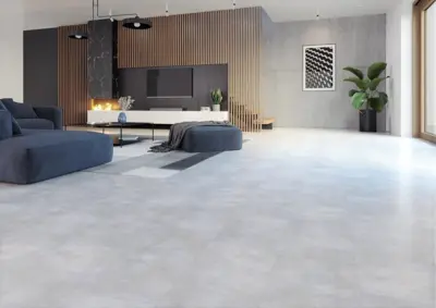 BiClick vinyl click floor - Alpi light concrete tile
