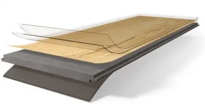 Parador vinyl Basic 5.3 - Eg Skyline hvid børstet struktur, Planke  