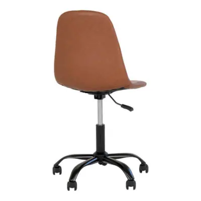 Stockholm office chair light brown