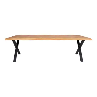 Toulon Dining Table Oiled oak with wavy edge