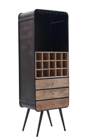 Barolo cabinet, with bar cabinet
