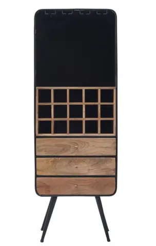 Barolo cabinet, with bar cabinet