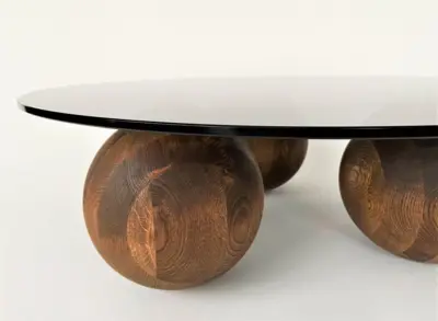 August coffee table Ø100 cm.