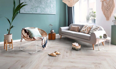 KT Sildeben laminatgulv, Eg Bordeaux, Plank 