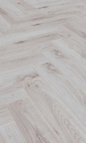 KT Herringbone laminate floor, Oak Bordeaux, Plank
