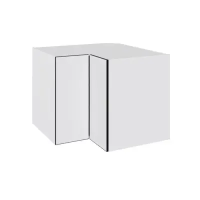 Multi-Living base cabinet - Corner cabinet with hinged door and 3/4 carousel