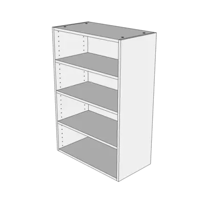 Multi-Living tall upper cupboards - Upper cupboard with 3 shelves