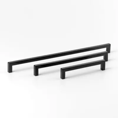 Railing grip in black steel look - 3 sizes