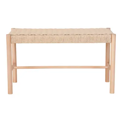 Abano Bench in natural wicker