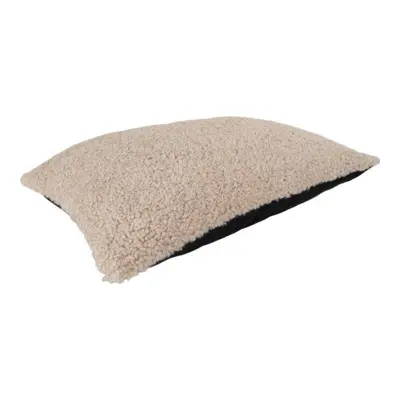 Tavira Pillow in grey-brown boucle
