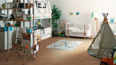 Laminatgulv, 3-stavs Ahorn 