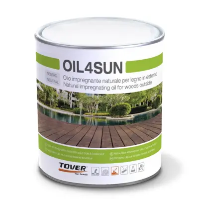 Tover Oil4Sun - miljøvennlig terrasseolje