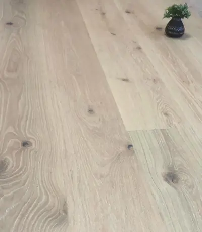 FloorMaster MEGA Manor plank - Oak white matt lacquer 300 mm.