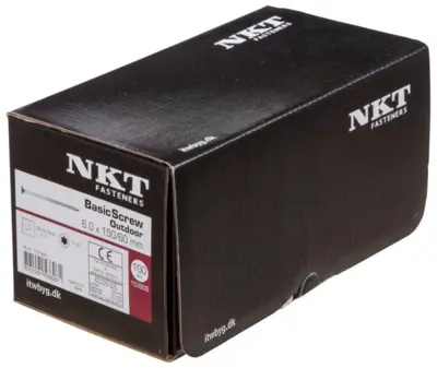 NKT Basic 6,0x150 mm. skru
