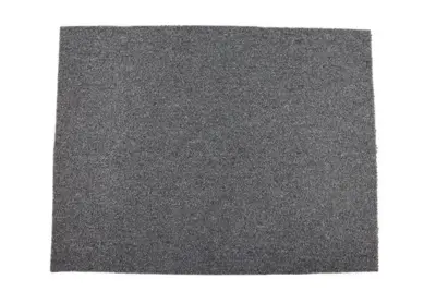 Fletco Strong grå teppe, skum bakside - REST 130X400 CM.