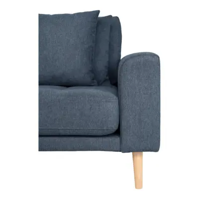 Lido Lounge Sofa, højre- eller venstrevendt i mørkeblå 