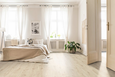 Laminatgulv, Plank Eg Alta Cremehvid - RESTPARTI