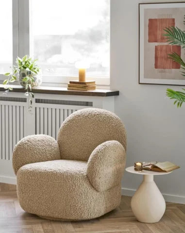 Messina, loungestol med drejefunktion