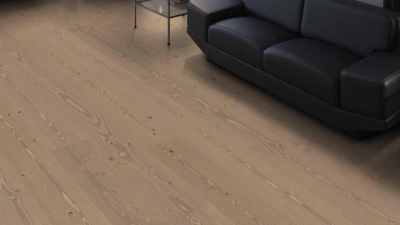 Haro plankegulv - Gran pastel grå Universal børstet nD