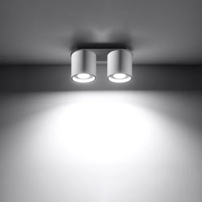 Loftslampe ORBIS 2 hvid