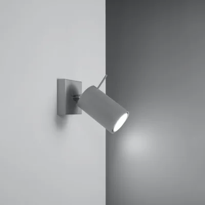 Væglampe RING 1 grå