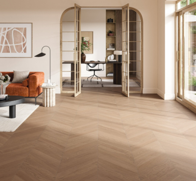 Parador Sildeben Trendtime 10 - Chevron 45°, Eg Tuscan mat lak 