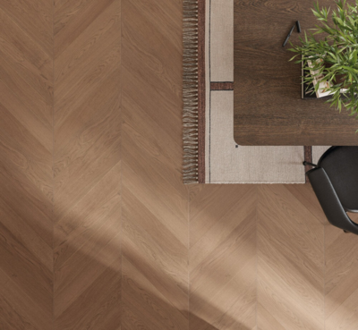 Parador Sildeben Trendtime 10 - Chevron 45°, Eg Tuscan mat lak 