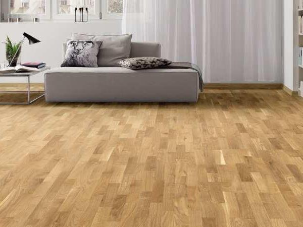 Parketgulv 3 stav - Eg Family børstet - REST 4,7 M² 