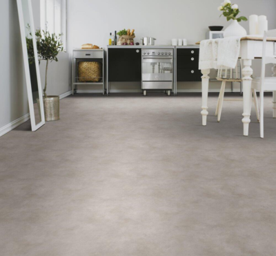 Vinylgulv - Inspire Midas lys beton - REST 380X400 CM.