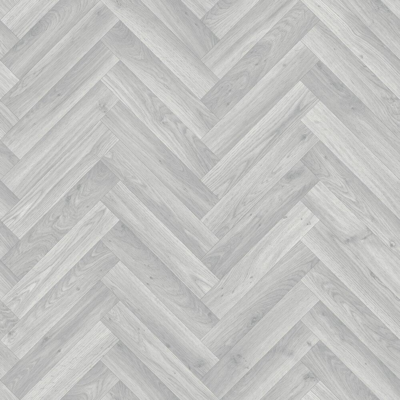 Vinyl floor - Plaza Herringbone gray oak