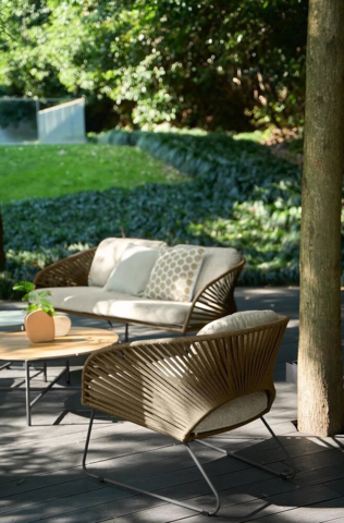 Novella Loungesæt, beige- og sandfarvet - UDSOLGT TIL UGE 6, 2026