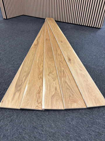 Trægulv - Eg Unique plank med olieret overflade - RESTPARTI