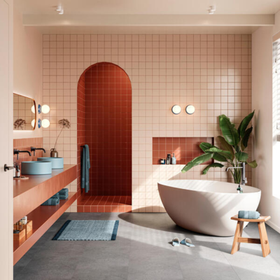 BerryAlloc vinylgulv, Zenn Click Comfort 55 Tile, Rimini