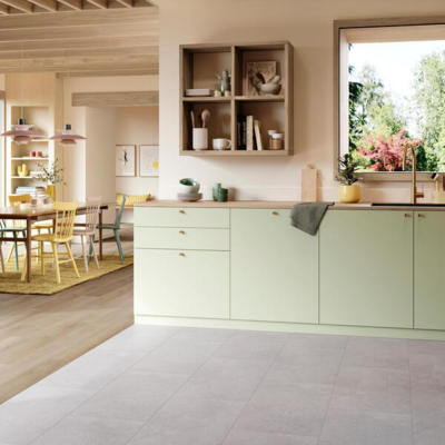 BerryAlloc vinylgulv, Zenn Gluedown 55 Tile, Bali