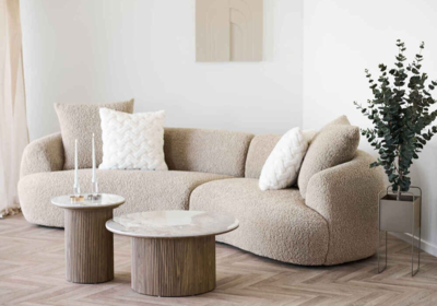 Athens Sofabord med keramik bordplade - UDSOLGT TIL UGE 52.