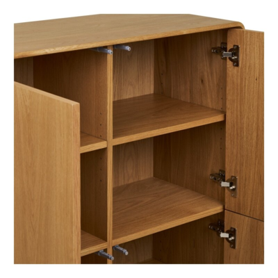 Darwin Skab i egetræ, 140 cm højt - UDSOLGT TIL UGE 8/2026.