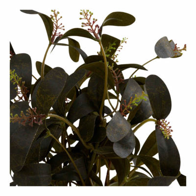 Kunstig grøn plante, højde 35 cm.