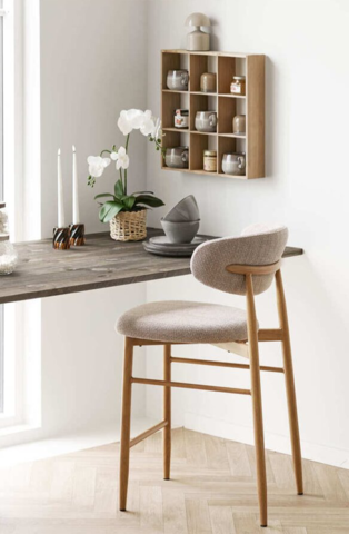 Levanto Counterstol i farven sand - UDSOLGT TIL UGE 4/2026.