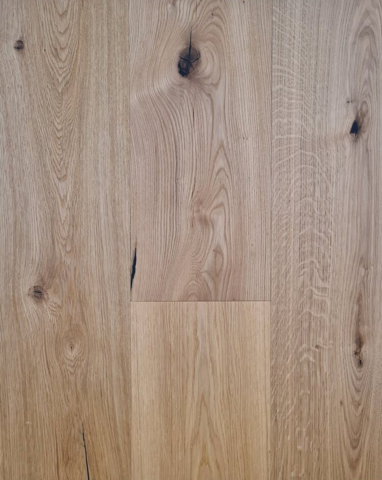 Eg plank rustik børstet matlak 260x2200 mm. 