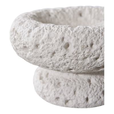 Fyrfadsstage, Gråt cement sæt á 2 stk.