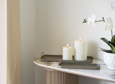 Bakker i brunt stål