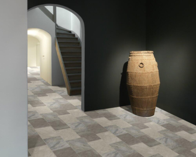 Vinylgulv - Rimini Salisbury fliselook - REST 530X400 CM.