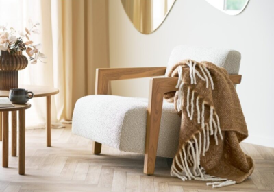 Carmel plaid - uld mix