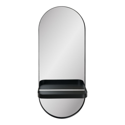 Olbia spejl med metal hylde