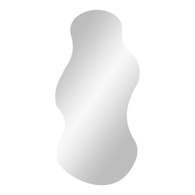 Palermo spejl med organisk form