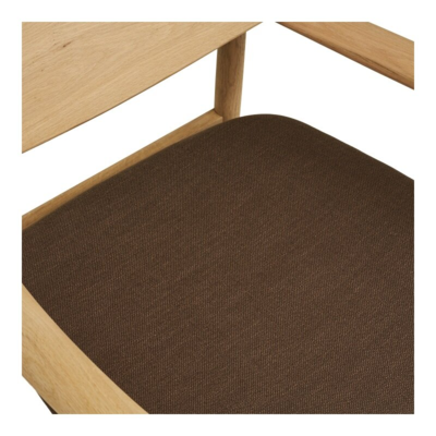 Olvera sæt - Loungestol Natur og brun