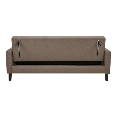 Milton Sovesofa, brun med sorte ben