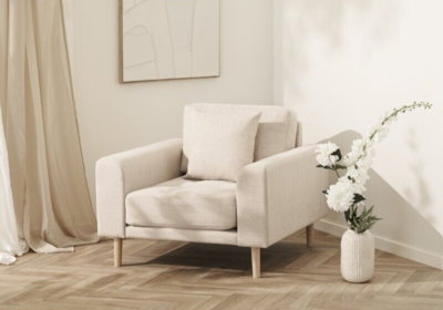 Lido Loungestol, sandfarvet