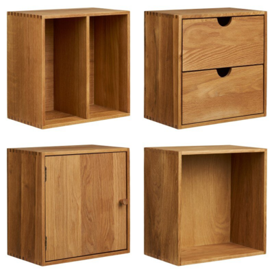 Townsville Væghylder, sæt af 4 stk.